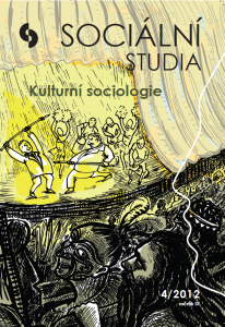 Sociální studia: Kulturní sociologie, 4/2012 (ročník 9)